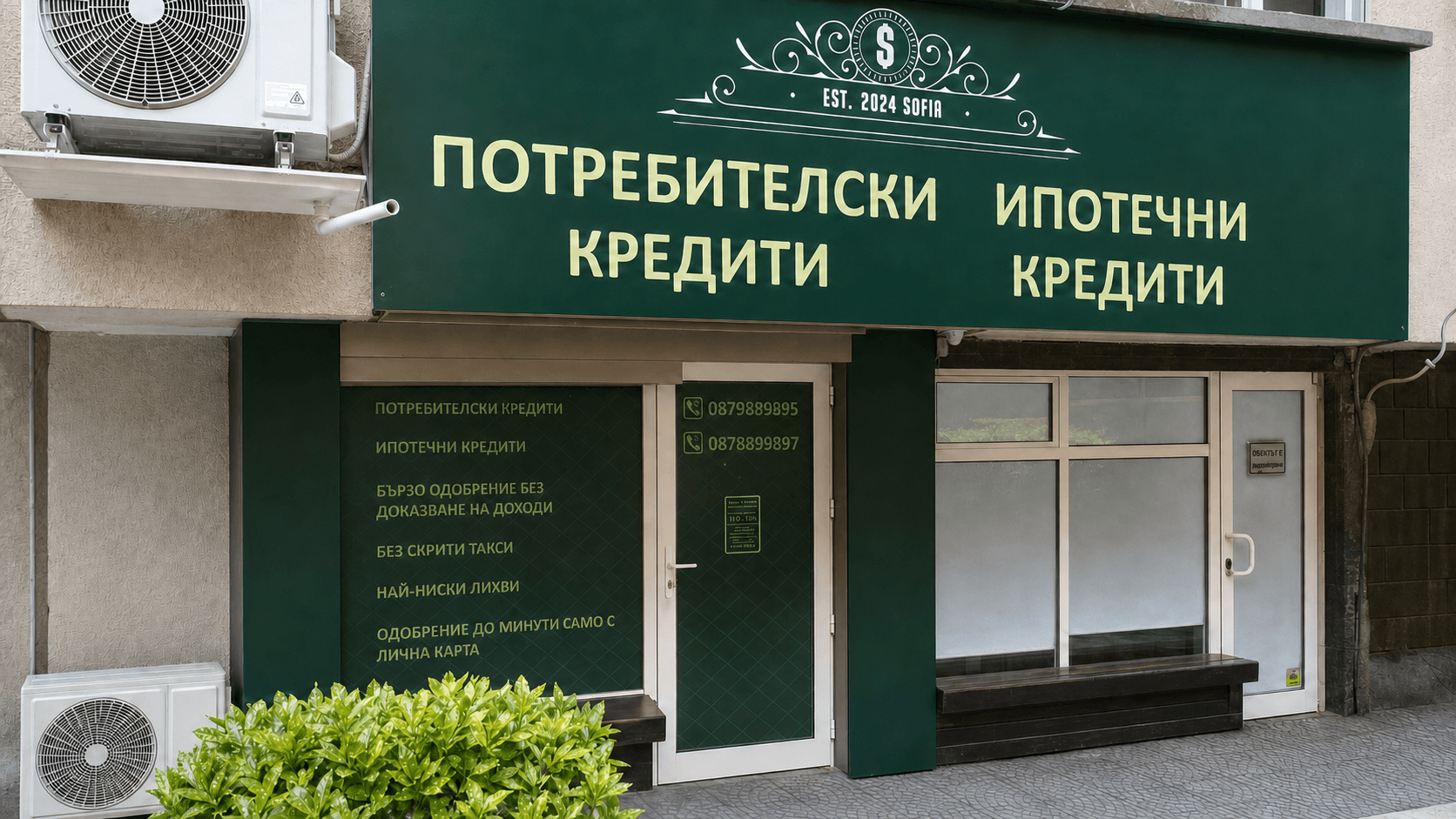 Офисът на Shelby Finance в Лозенец